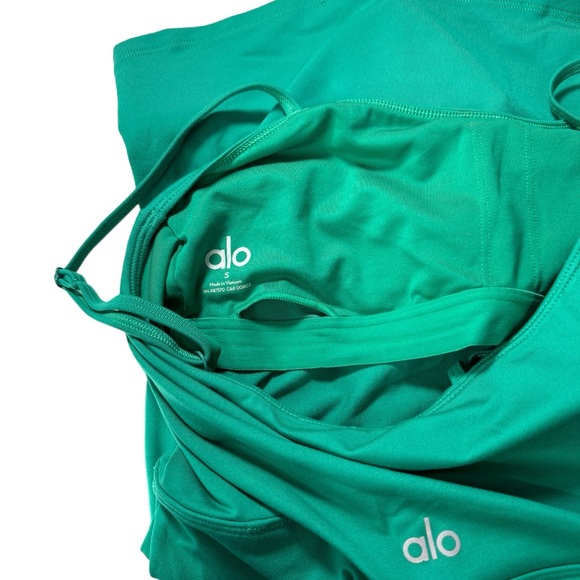 ALO Yoga Green Mini Dress - Picture 5 of 10